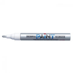 Zebra Lakkmarker Olajbázisú Ezüst Zebra (51026)
