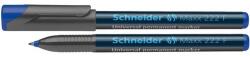 Schneider Alkoholos marker, OHP, 0, 7 mm, SCHNEIDER "Maxx 222 F", kék (tsc222k) - irodaszer