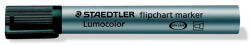 STAEDTLER Flipchart marker, 2 mm, kúpos, STAEDTLER "Lumocolor 356", fekete (TS3569) (TS3569)