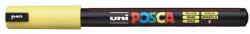 uni Dekormarker, 0, 7 mm, UNI "Posca PC-1MR", sárga (tupc1mrs) - irodaszer