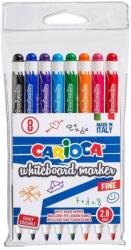 CARIOCA Whiteboard táblafilc szett 2, 8 mm, 8 db-os (42920)