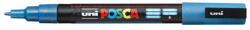 uni Filctoll UNI Posca PC-3ML csillámló világoskék (2UPC3MLVK) - papir-bolt