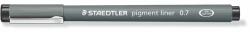 STAEDTLER Pigment Liner Tusfilc - 0.7 mm, Fekete