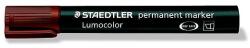 STAEDTLER Lumocolor 350 Alkoholos Rostirón - Vágott Hegy, 2-5 mm, Barna