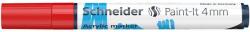 Schneider Dekormarker, akril, 4 mm, SCHNEIDER "Paint-It 320", piros (tsc320p) - irodaszer