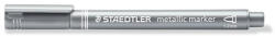 STAEDTLER Marker Staedtler dekor 1-2 mm kerek hegyű ezüst (8323-81) - papir-bolt