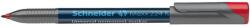 Schneider Maxx 224 M OHP Tűhegyű Alkoholos Marker - 1 mm, Piros (1202)