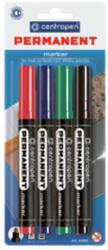 Centropen Alkoholos filcek (filctollak) Centropen 8566, 4 db-os készlet