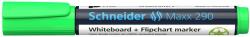 Schneider Tábla- és flipchart marker, 2-3 mm, kúpos, SCHNEIDER "Maxx 290", világoszöld (TSC290VZ) - irodaoutlet