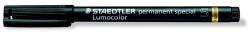 STAEDTLER Lumocolor Special 0, 4mm Alkoholos Marker - Fekete