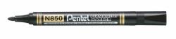 Pentel Alkoholos marker, 1, 5 mm, kúpos, PENTEL "N850", fekete (penn850fk) - irodaszer
