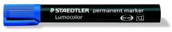 STAEDTLER Lumocolor 350 Alkoholos Rostirón - Vágott Hegy, 2-5 mm, Kék