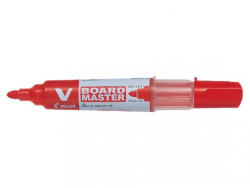 Pilot V-Board Master Táblamarker - Kerek, Piros