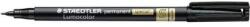 STAEDTLER Lumocolor permanent S fekete speciális marker (319 S-9) - bevachip