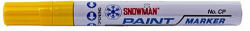 SNOWMAN Cp-12 Lakkmarker - 4, 5mm, Sárga