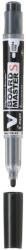 Pilot V Board Master S EF Táblamarker - Fekete 10 db / Csomag (WBMA-VS-EF-B-DOB)
