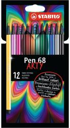 STABILO ARTY Pen 68 12db-os vegyes színű filctoll készlet (6812-1-20) - bestbyte