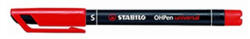 STABILO Alkoholos Marker Stabilo 841 S Piros