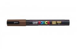 uni Dekormarker 0, 9-1, 3mm, Uni Posca PC-3M barna (2UPC3MB) - web24