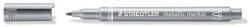 STAEDTLER 8323 Dekormarker - 1-2 mm, Kúpos, Ezüst