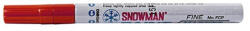 Snowman/Dec Fcp-12 Fine Lakkmarker - 3mm, Piros