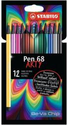 STABILO ARTY Pen 68 12db-os vegyes színű filctoll készlet (6812-1-20) - bevachip