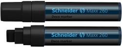 Schneider Maxx 260 Folyékony Krétamarker - 5-15 mm, Fekete
