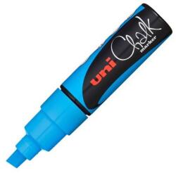 uni Chalk Marker Pen PWE-8K Broad Chisel Tip - Light Blue (2UPWE8KVK)