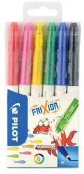 Pilot Frixion Colors Filctoll Készlet - 0, 39-0, 7 mm, Törölhető, 6 Különböző Szín (SW-FC-S6)