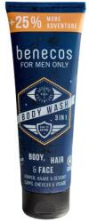 Benecos for men only 3in1 tusfürdő - 250 ml