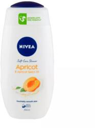 Nivea Tusfürdő Soft Care Apricot&Apricot seed oil, mikroműanyag mentes 250ml