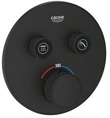 GROHE Grohtherm smartcontrol termosztátos keverő, 2-utas váltóval, smartbox (35604000 külön rendelendő) phantom black (GR-29507KF0)
