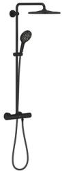 GROHE Rainshower Smartactive 310 termosztátos zuhanyrendszer phantom black (GR-22119KF0)