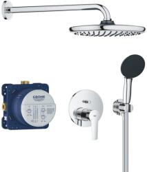 Grohe QuickFix Start falsík mögötti komplett zuhanyrendszer