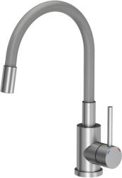Quadron Maggie konyhai csaptelep álló rozsdamentes acél-grafit/szürke 3323503GR (3323503GR)