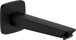 Hansgrohe Logis, kád kifolyó 195 mm, fekete matt, HAN-71410670 (HAN-71410670)