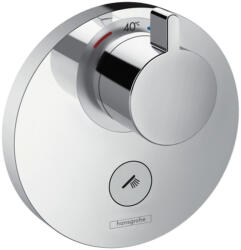 Hansgrohe ShowerSelect S, termosztatikus csaptelep Highflow vakolat alá 1 készülékhez és további kifolyóhoz, króm, HAN-15742000 (HAN-15742000)