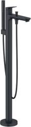 Duravit Wave - Baterie de cadă pentru montare podea, negru mat WA5250000046 (WA5250000046)