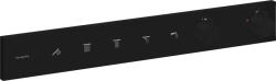Hansgrohe RainSelect, rejtett termosztatikus modul 5 készülékhez, fekete matt, HAN-15384670 (HAN-15384670)