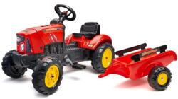 FALK Traktor Supercharger - Utánfutóval, Piros