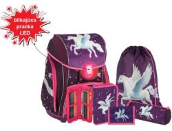 Spirit Iskolatáska - 5 részes SMART 3D készlet LED világítással - Pegasus