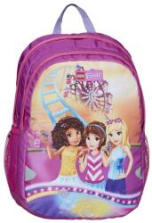  Rucsac extins LEGO V-Line - design roz Friends FunPark (LG-10036-1710)
