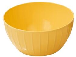 Tescoma DELÍCIA Műanyag tál ø 22 cm, 2.5 l, sárga