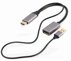 Gembird Adaptor Gembird A-HDMIM-DPF-02 0.1m HDMI - DisplayPort Negru (8716309124546)