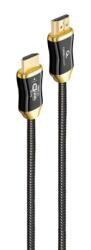 Gembird AOC HDMI - HDMI 2.1 Optikai Kábel - 20 m, Fekete