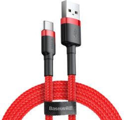 Baseus Cafule USB-USB-C kábel, 3A, 1m (piros) (14481)