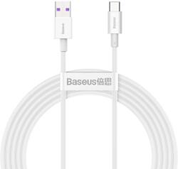 Baseus Superior Type-C fehér adatkábel 2m 6A