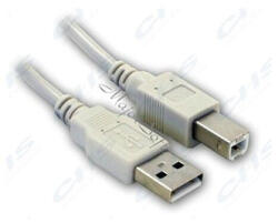 Wiretek USB A - B 1.8m kábel összekötő (USB2A/B-1.8 PP)