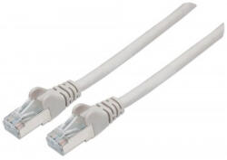 Manhattan kábel - s/ftp patch (rj45 to rj45, cat6a 500mhz, lsoh, 100% réz, 3m, 10gbit, szürke)