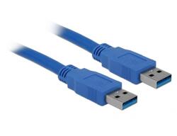 Delock Adatkábel DELOCK 3.0 USB A/USB A 3m kék